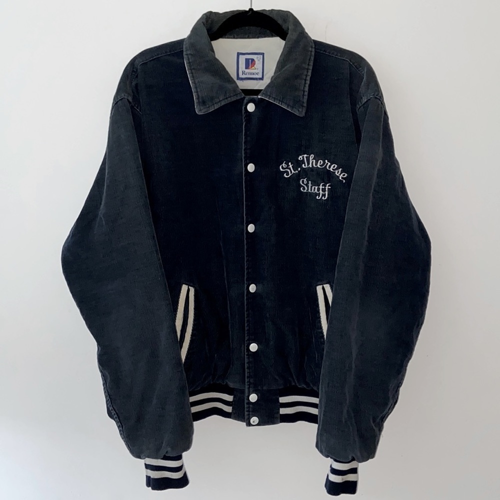 Custom made Rennoc Varsity/Letterman’s/bomber jacket XL oversized box fit unisex
